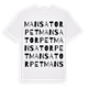 Mansatorpet ordlek t-shirt