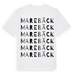Marebäck ordlek t-shirt – ekologisk bomull t-shirt från Pinshirt