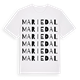 Mariedal ordlek t-shirt