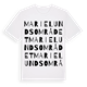 Marielundsområdet ordlek t-shirt