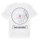 White t-shirt med Marielundsområdet t-shirt