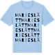 Blue Soul t-shirt med Marieslätt ordlek t-shirt