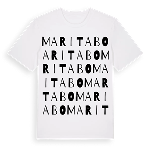 Maritabo ordlek t-shirt – ekologisk bomull t-shirt från Pinshirt