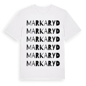 Markaryd ordlek t-shirt – ekologisk bomull t-shirt från Pinshirt