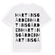 Martinsgården ordlek t-shirt