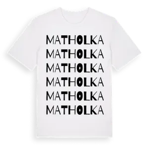 Matholka ordlek t-shirt – ekologisk bomull t-shirt från Pinshirt