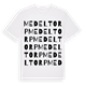 Medeltorp ordlek t-shirt