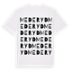 Mederyd ordlek t-shirt