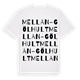 Mellan-Gölhult ordlek t-shirt