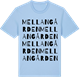 Blue Soul t-shirt med Mellangården ordlek t-shirt
