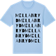 Blue Soul t-shirt med Mellanryd ordlek t-shirt