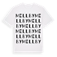 Mellby ordlek t-shirt