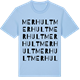 Blue Soul t-shirt med Merhult ordlek t-shirt