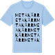 Blue Soul t-shirt med Metakärr ordlek t-shirt