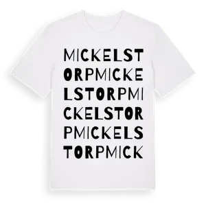 Mickelstorp ordlek t-shirt – ekologisk bomull t-shirt från Pinshirt