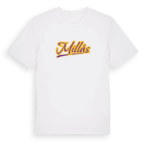 Millås baseball t-shirt – ekologisk bomull t-shirt från Pinshirt
