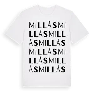 Millås ordlek t-shirt – ekologisk bomull t-shirt från Pinshirt