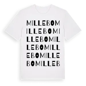 Millebo ordlek t-shirt – ekologisk bomull t-shirt från Pinshirt