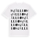 Mjällbo ordlek t-shirt