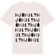 Vintage White t-shirt med Mjöhult ordlek t-shirt