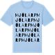 Blue Soul t-shirt med Mjölarp ordlek t-shirt