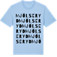 Blue Soul t-shirt med Mjölseryd ordlek t-shirt