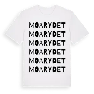 Moarydet ordlek t-shirt – ekologisk bomull t-shirt från Pinshirt