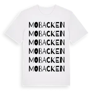 Mobacken ordlek t-shirt – ekologisk bomull t-shirt från Pinshirt