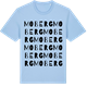 Blue Soul t-shirt med Moberg ordlek t-shirt