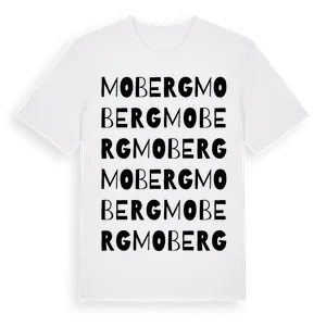 Moberg ordlek t-shirt – ekologisk bomull t-shirt från Pinshirt