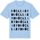 Blue Soul t-shirt med Möcklaryd ordlek t-shirt