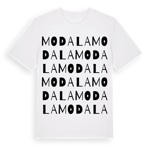Modala ordlek t-shirt – ekologisk bomull t-shirt från Pinshirt