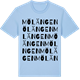 Blue Soul t-shirt med Mölängen ordlek t-shirt