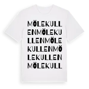 Mölekullen ordlek t-shirt – ekologisk bomull t-shirt från Pinshirt