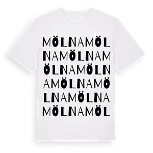 Mölna ordlek t-shirt – ekologisk bomull t-shirt från Pinshirt