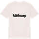 Vintage White t-shirt med Mölnarp fetstil t-shirt
