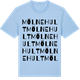 Blue Soul t-shirt med Mölnehult ordlek t-shirt