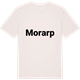 Vintage White t-shirt med Morarp fetstil t-shirt
