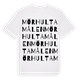 Mörhultamålen ordlek t-shirt