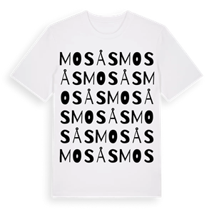 Mosås ordlek t-shirt – ekologisk bomull t-shirt från Pinshirt