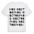 Mosingetorp ordlek t-shirt