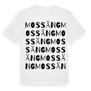 Mossäng ordlek t-shirt – ekologisk bomull t-shirt från Pinshirt