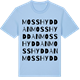 Blue Soul t-shirt med Mosshyddan ordlek t-shirt