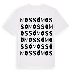 Mossö ordlek t-shirt – ekologisk bomull t-shirt från Pinshirt