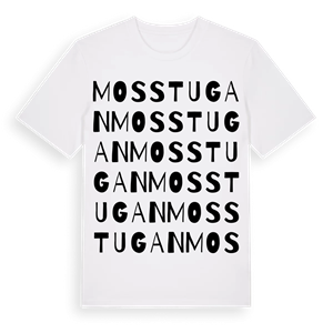 Mosstugan ordlek t-shirt – ekologisk bomull t-shirt från Pinshirt