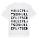 Mulleplatsen ordlek t-shirt