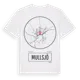 White t-shirt med Mullsjö t-shirt