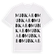 Munkabo ordlek t-shirt