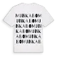 Munkabo ordlek t-shirt
