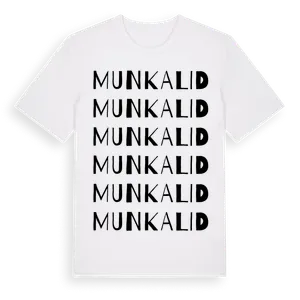 Munkalid ordlek t-shirt – ekologisk bomull t-shirt från Pinshirt